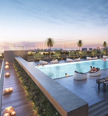 Golf Gate 2 – Dubai Luxury 1 & 2 bedroom apartments